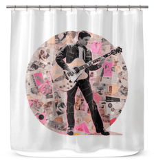 Note Inspired Shower Curtain - Beyond T-shirts