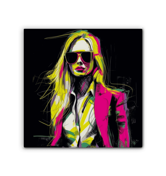 Glamour in Style Canvas Art - Beyond T-shirts