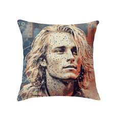 Surfing Adventure Throw Pillow - Beyond T-shirts