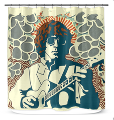 Folk Tune Shower Curtain