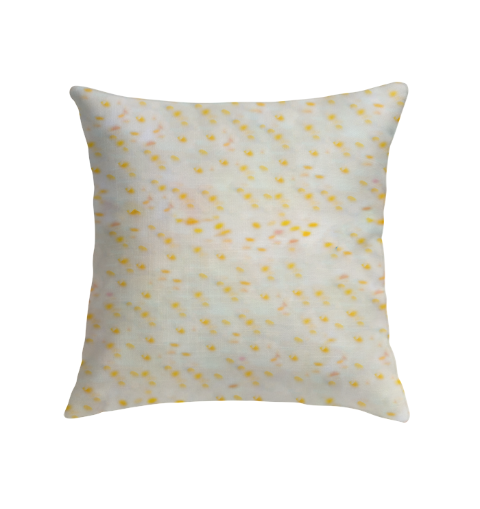 Tranquil Sakura pattern on decorative indoor pillow.