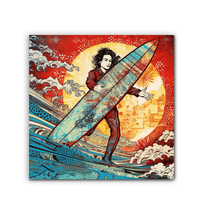 Oceanic Bliss Canvas Print - Beyond T-shirts