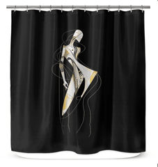 Fashionably Floral Shower Curtain - Beyond T-shirts