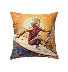 Wave Rider Accent Pillow - Beyond T-shirts