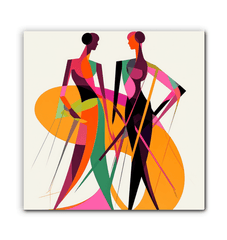 Glamour Graffiti Runway Fusion Canvas - Beyond T-shirts