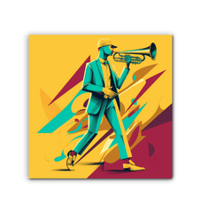 Jazzed Up Elegance Canvas Print - Beyond T-shirts