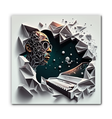 Octave Odyssey Wrapped Canvas