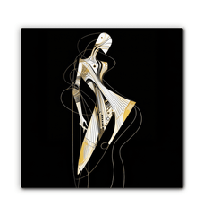 Contemporary Fashion Collage Canvas - Beyond T-shirts
