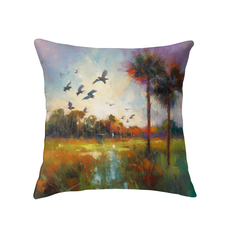 Waterfall Serenade Indoor Pillow