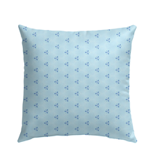 Vibrant Coral Reef pattern on durable outdoor pillow.