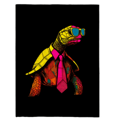 Turtle Seaside Dreams Sherpa Blanket - Beyond T-shirts