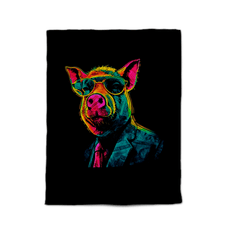 Joyful Piglet Meadows Comforter - Beyond T-shirts