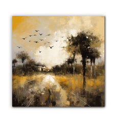 Mountain Art Majesty Landscape Wrapped Canvas