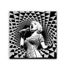 Electro Energy Wrapped Canvas