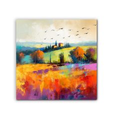 Riverside Retreat Wrapped Canvas