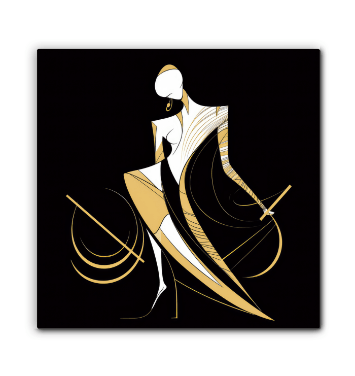 Glamorous Hollywood Fashion Canvas - Beyond T-shirts