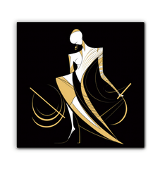 Glamorous Hollywood Fashion Canvas - Beyond T-shirts