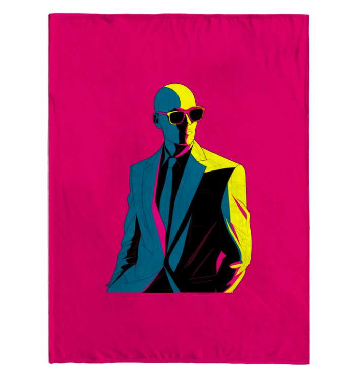 Fashion Fusion Abstract Blanket - Beyond T-shirts