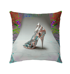 Galactic Strides Patio Pillow - Beyond T-shirts