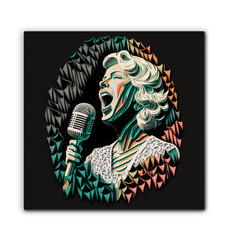 Rock Riffs Wrapped Canvas