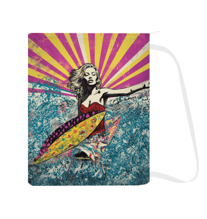 Surfing Adventure Laundry Bag - Beyond T-shirts