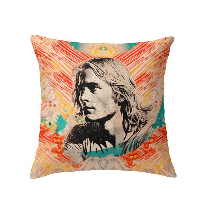 Surfing Inspiration Indoor Pillow - Beyond T-shirts