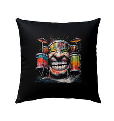 Violinist’s Vibrant Visions Pillow