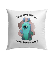 True Love Stories Outdoor Pillow