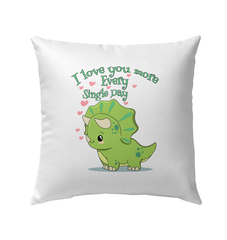 I Love You Outdoor Pillow