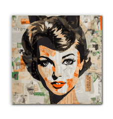 Euphonic Elegance Wrapped Canvas Melodic Splendor - Beyond T-shirts