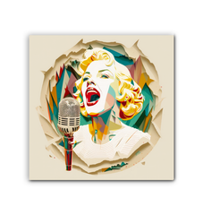 Opera's Embrace Wrapped Canvas