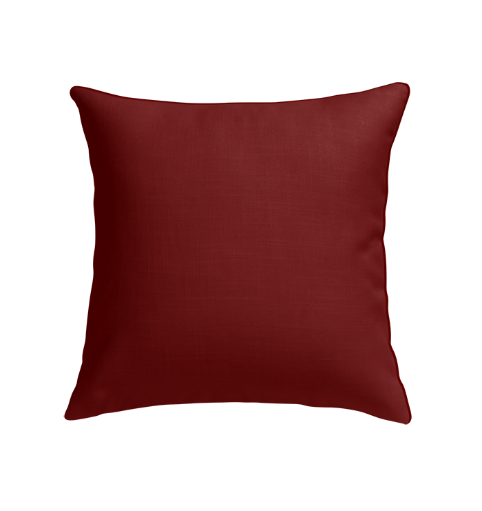 Decorative Indoor Pillow Featuring Fiery Sunset Motif
