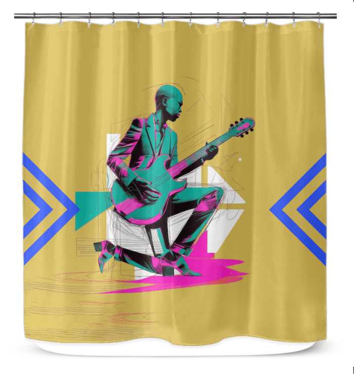 Fashionista's Delight Shower Curtain - Fashion Jam Collection - Beyond T-shirts