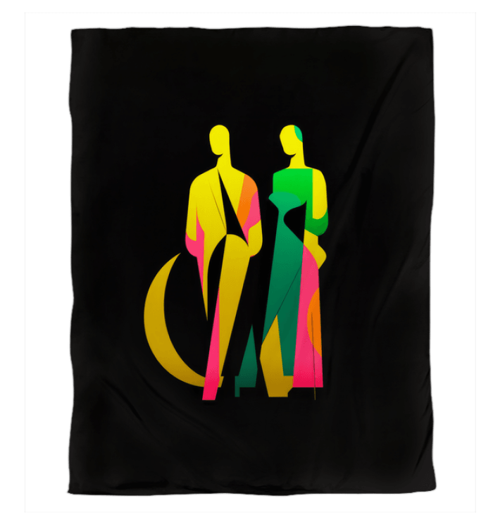 Whimsical Whispers Asleep Fashion Art Duvet Cover - Beyond T-shirts