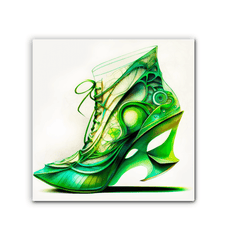 Designing Tomorrow's Steps - Shoe Canvas Art - Beyond T-shirts