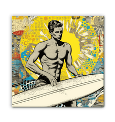 Surf Escape Canvas Art - Beyond T-shirts