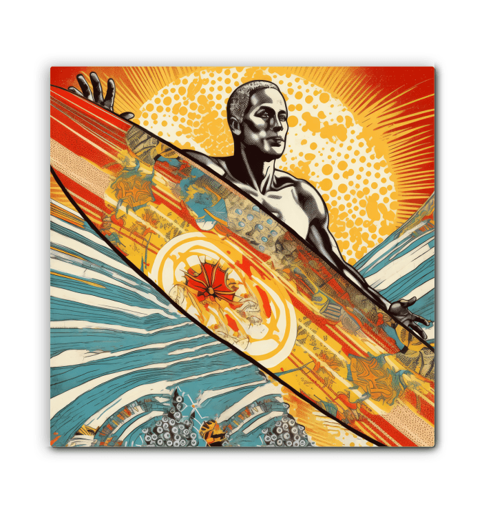 Surfer's Haven Canvas Art - Beyond T-shirts