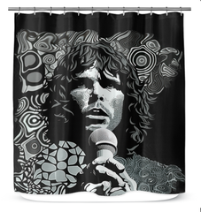 Symphony Silhouette Shower Curtain