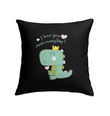 I Love You Everyday Indoor Pillow