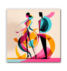 Elegance in Graffiti Fashion Canvas - Beyond T-shirts