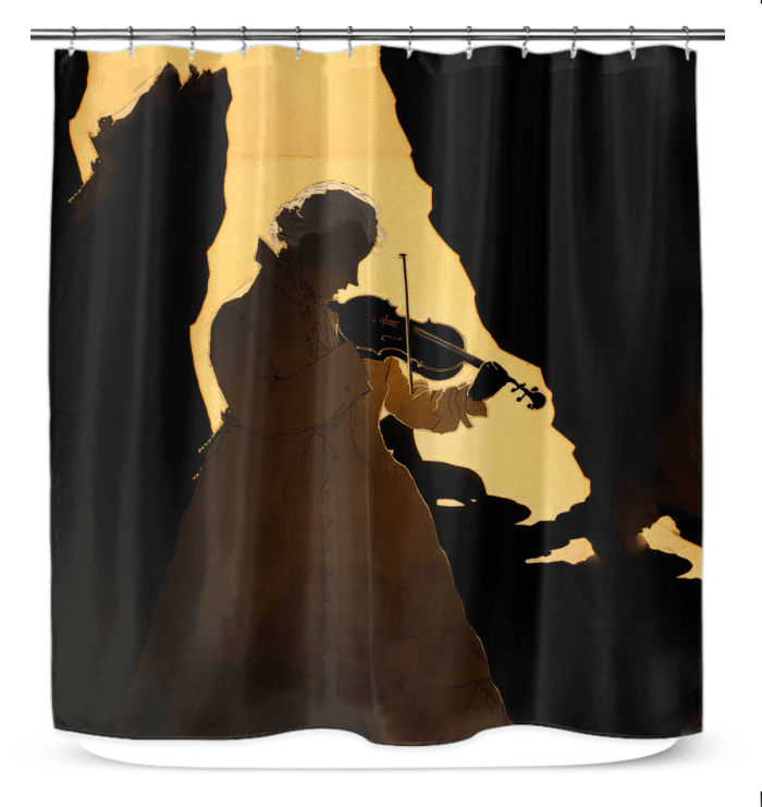 Rock and Refresh: Music-Inspired Shower Curtain - Beyond T-shirts