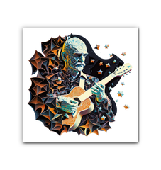 Treble Tranquility Wrapped Canvas