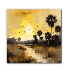 Mountain Bliss Wrapped Canvas