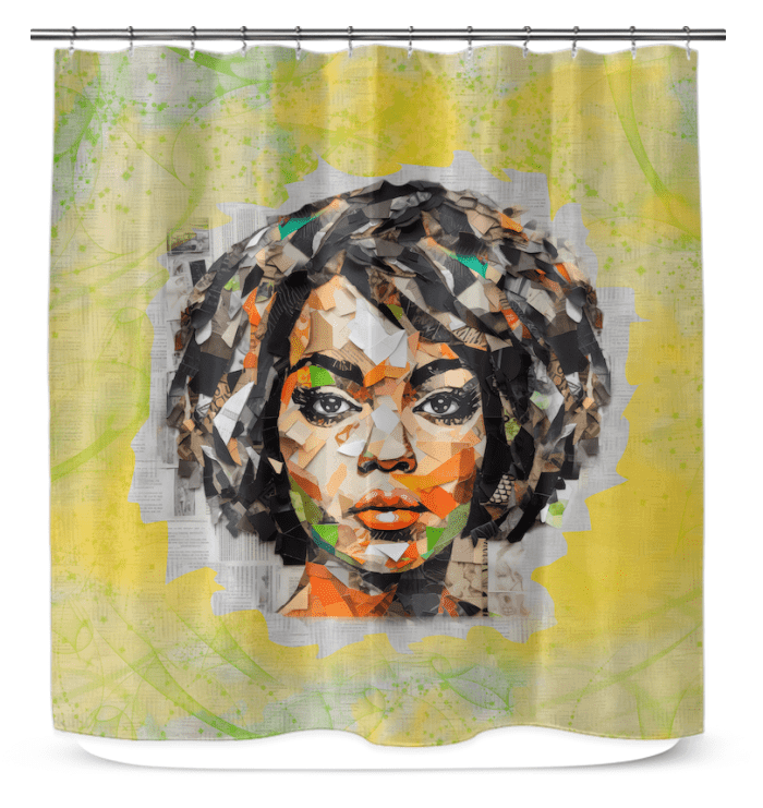 Retro Record Shower Curtain - Beyond T-shirts