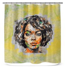 Retro Record Shower Curtain - Beyond T-shirts