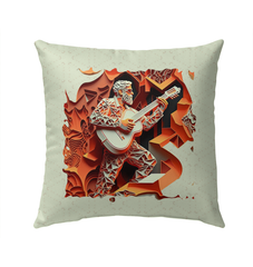 Serenade in the Garden Outdoor Pillow