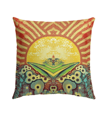 Surfing 1 14 Outdoor Pillow - Beyond T-shirts