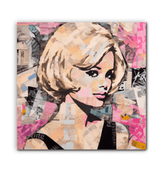 Melodic Mirage Wrapped Canvas Musical Illusion - Beyond T-shirts