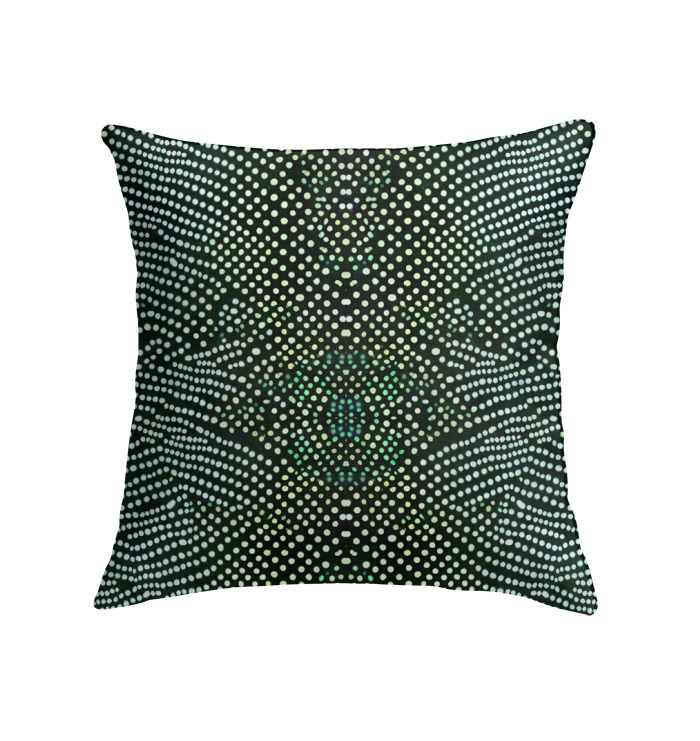 Close-up of Luxe Velvet Elegance Indoor Pillow showcasing plush velvet fabric