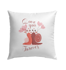 Love You Forever Outdoor Pillow